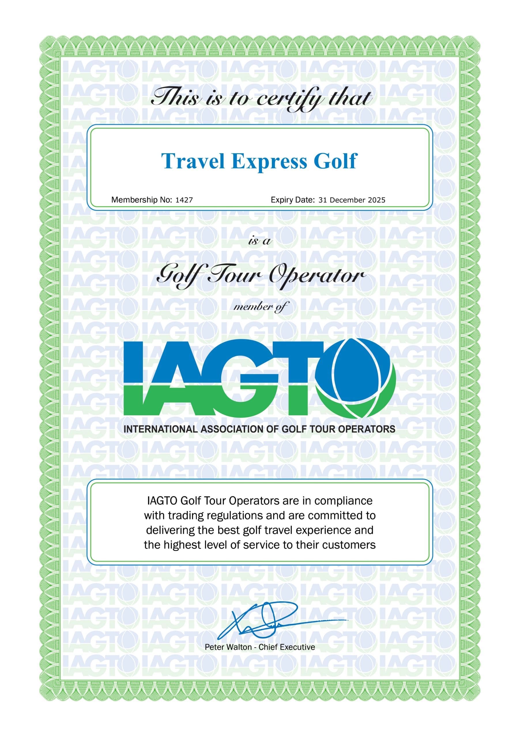 Travel Express Golf
