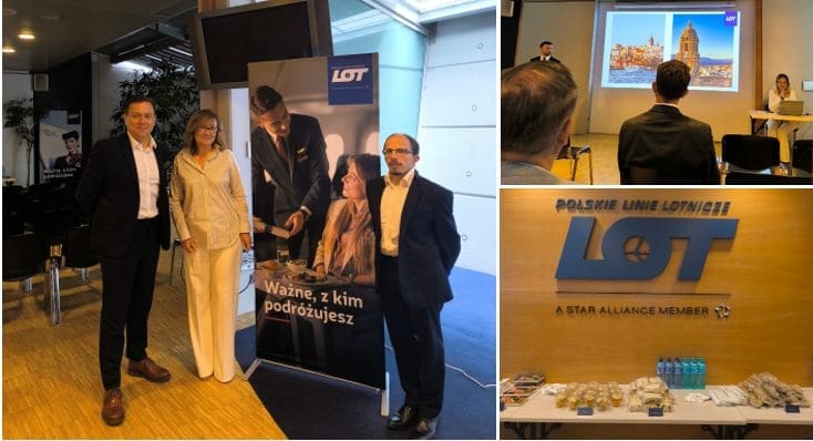 Spotkanie biznesowe z LOT Polish Airlines