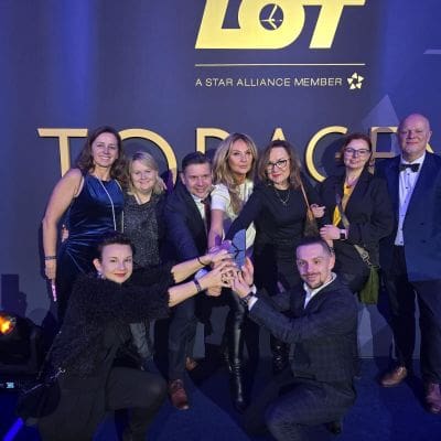 A Prestigious Win at the LOT Polish Airlines Top Agent Gala