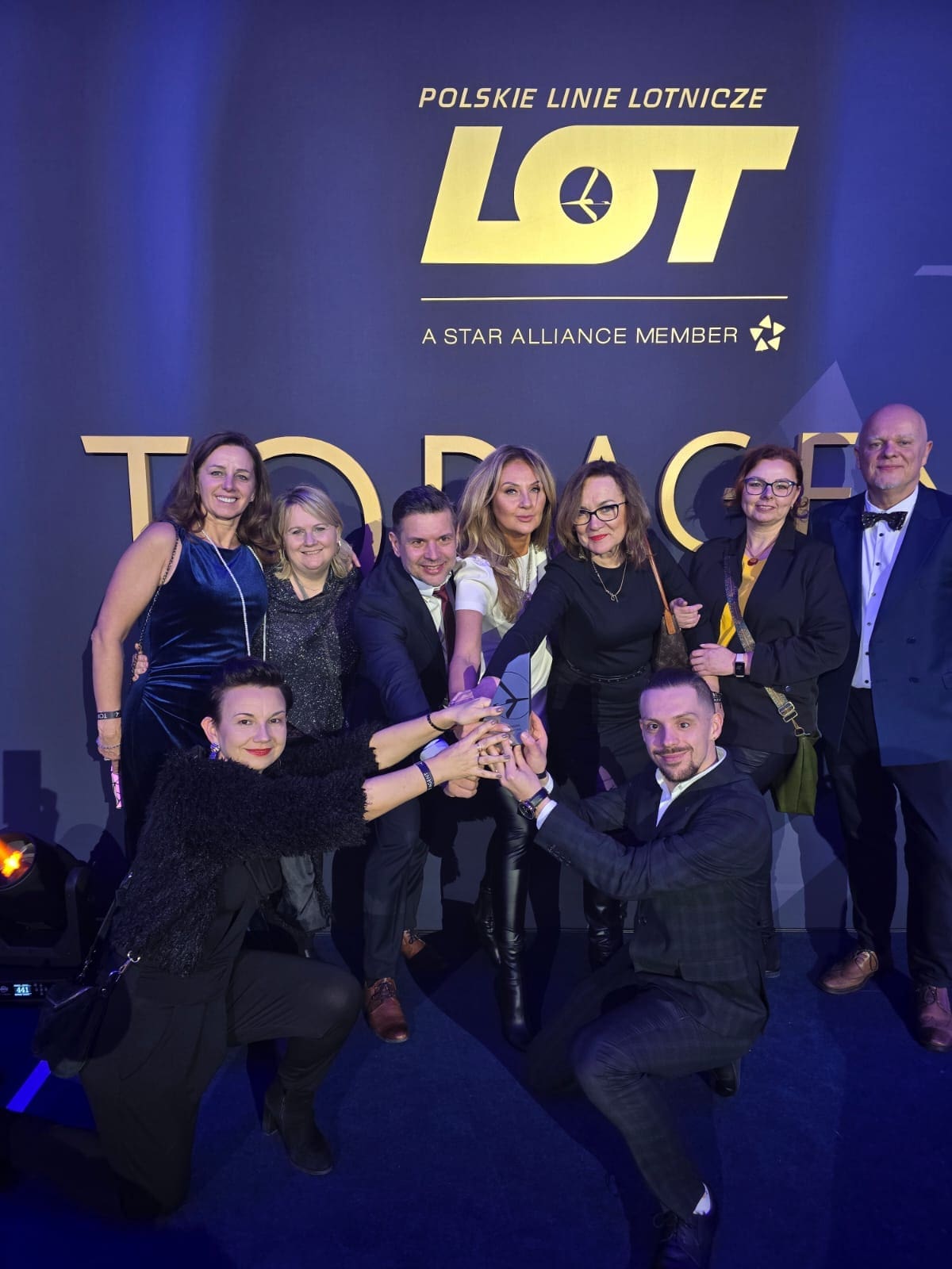 A Prestigious Win at the LOT Polish Airlines Top Agent Gala