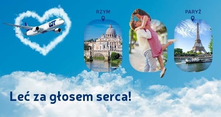 Romantyczna podróż we dwoje? LOT ma idealną ofertę Romantyczna podróż we dwoje? LOT ma idealną ofertę