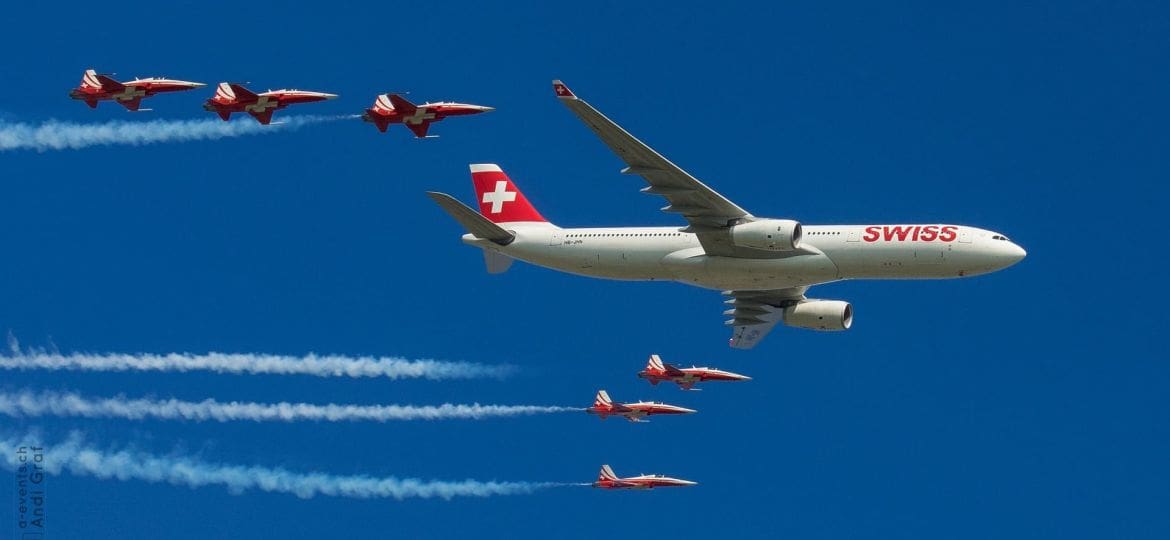 SWISS Senses podróż