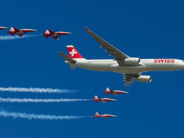 SWISS Senses podróż