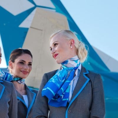 Air Dolomiti catering pokładowy